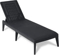 Toomax Lit bébé Numana avec effet rotin: pour enfant, protection UV, avec dossier, réglable, anthracite