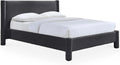 Mobilier-Deco Alina: 160 × 200 cm, anthracite