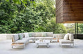 Salon de jardin et ensemble lounge — EMY, en aluminium