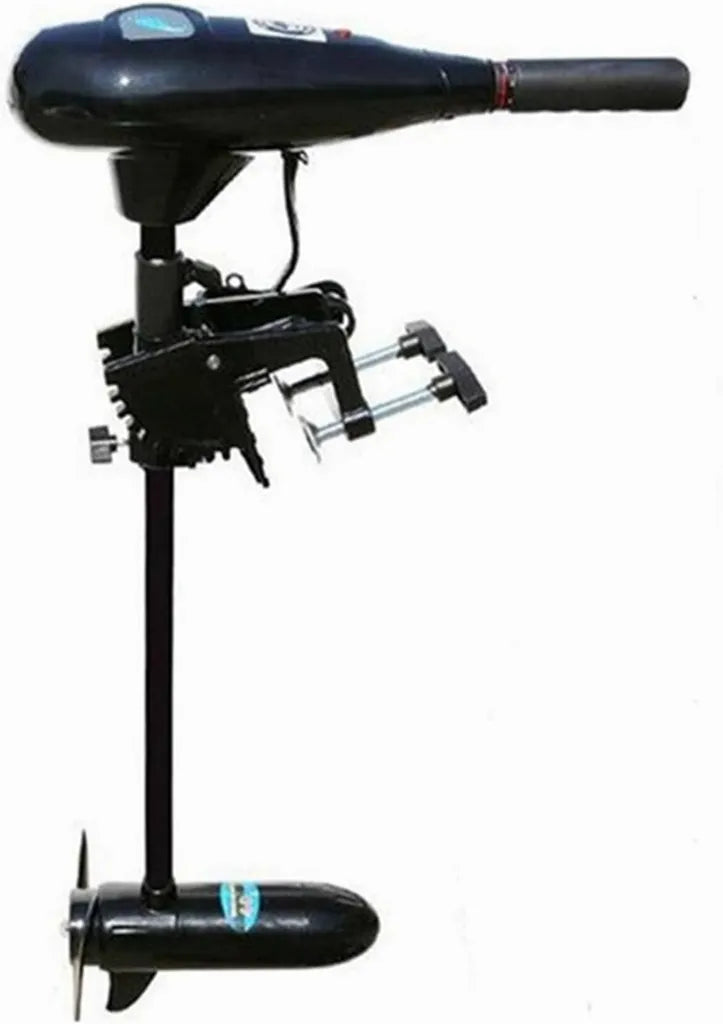 Moteur Hors-Bord Électrique 50 LBS 12V pour Kayak et Bateau Gonflable