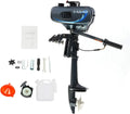 Moteur Hors-Bord 3,5 CV 2 Temps Refroidissement à Eau CDI pour Bateau et Kayak