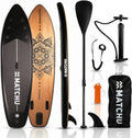 Paddle Gonflable Stand Up avec Accessoires - Charge 150 KG - 320x81x15 CM - Surface Antidérapante