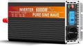 Convertisseur Voiture Convertisseur Onduleur 12 V 220 V 3000 W 4000 W 5000 W 6000 W 1Transformateur USB 12 V 230 V 3000 W Onde 6000 W, 3000W,24V