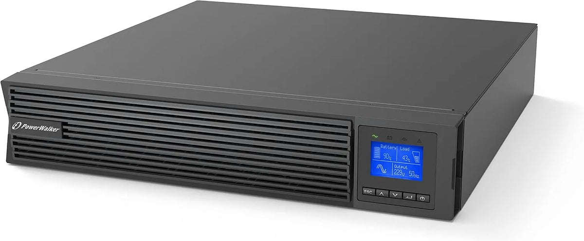 PowerWalker VFI 1500 ICR IoT Double-Conversion, s CA, en Ligne 1,5 kVA 1500 W 8 Sortie
