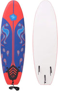 Planche de Surf Léger XPE avec Noyau EPS et Ailerons Tri-Fin pour Débutants