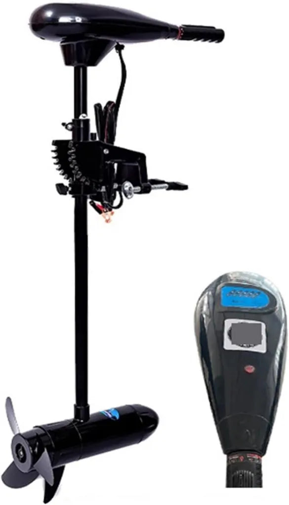 Moteur électrique 12V 60LBS pour bateau gonflable et kayak de pêche - 580W