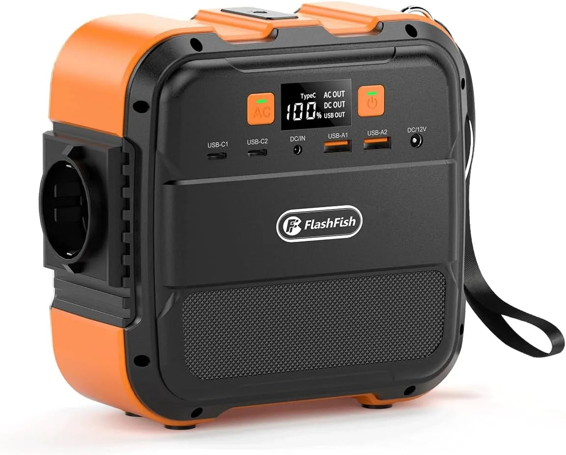 Station électrique portable et générateur solaire, 98Wh, 26400mAh, 120W
