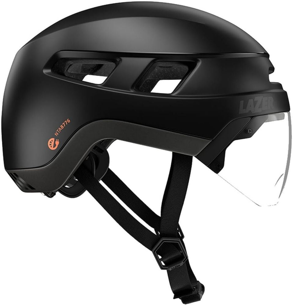 Casque de Vélo Lazer Urbanize NTA MIPS avec LED Gris