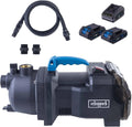 Scheppach C-GP3000-X Pompe à eau et pompe de transfert, 2Ah, pour l'arrosage du jardin