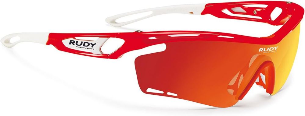 Rudy Project Tralyx - Lunettes de Cyclisme Rouge 2018 avec Protection UV