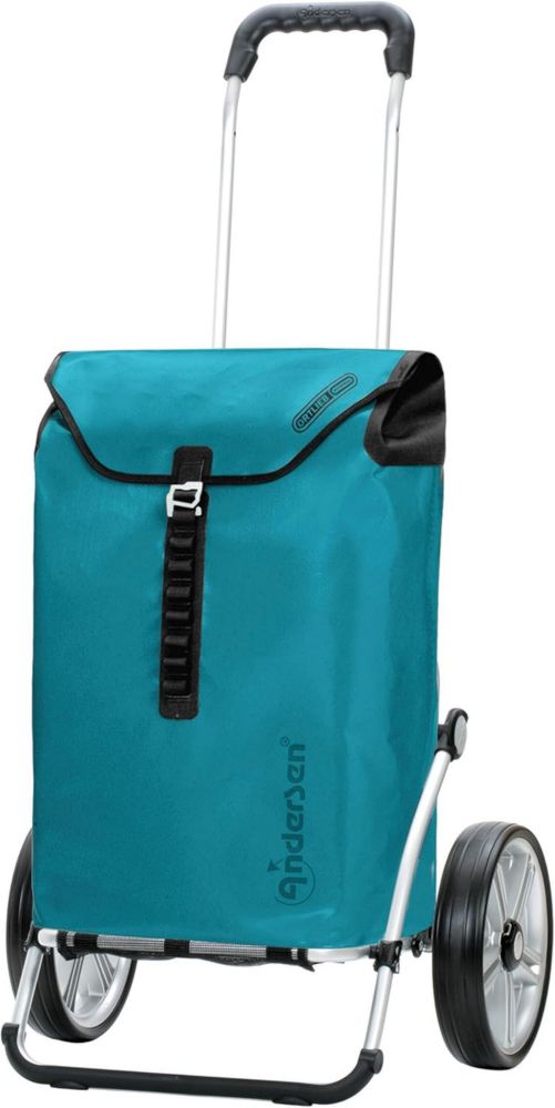 Chariot de Courses Andersen Ortlieb 49L Bleu Pétrole