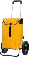 Chariot Andersen Royal Aluminium Pliable avec Grandes Roues et Sac Étanche 49L Jaune