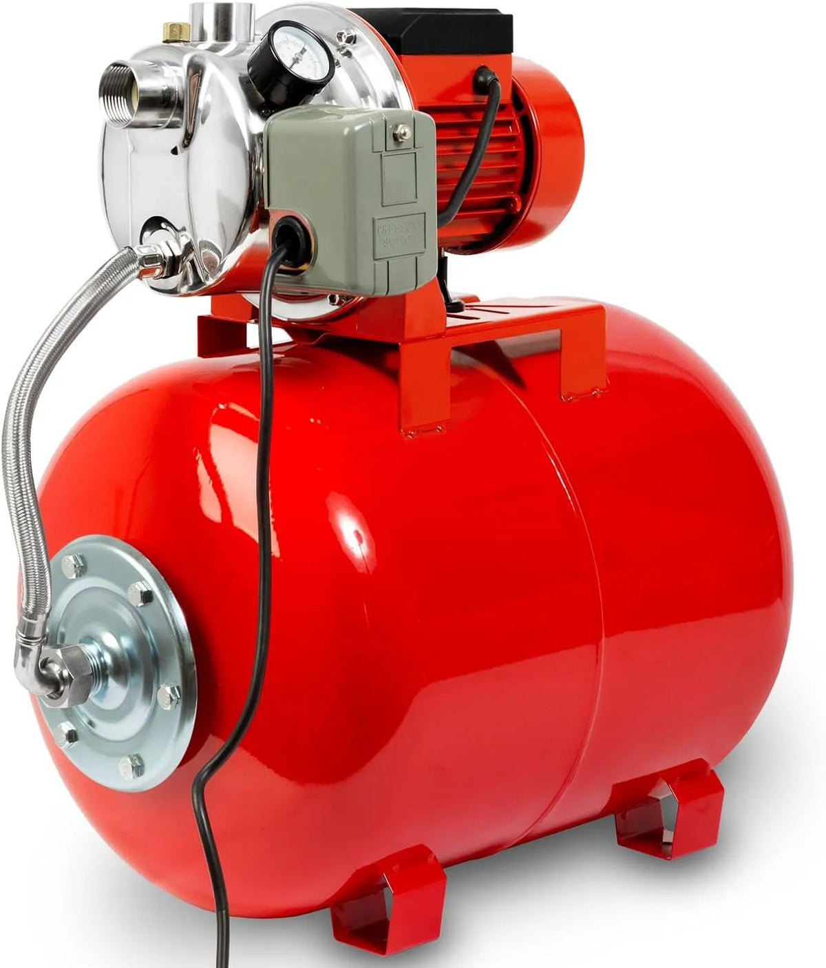 Groupe de surpression et pompe domestique et de jardin, 3600 L/h, 750W, 4 bar, 9 m