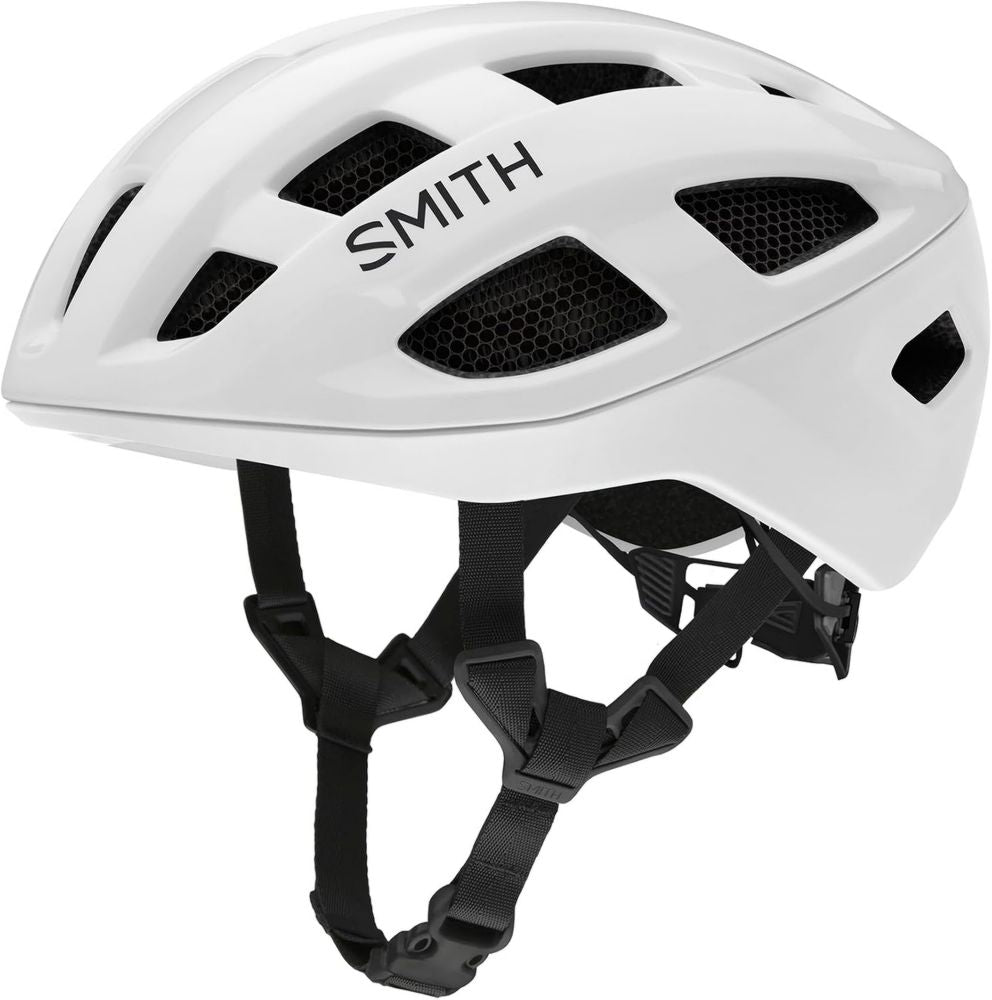 Casque de Vélo Unisexe Smith Triad MIPS, Blanc Brillant-Mat, Taille M