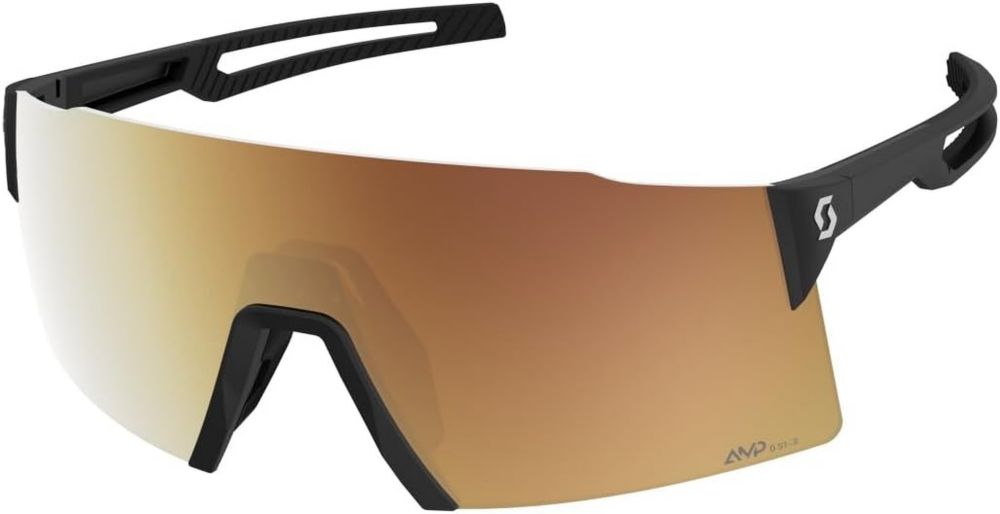 Lunettes de Vélo Scott Stride Compact LS AMP avec Verres Interchangeables - Noir/Doré