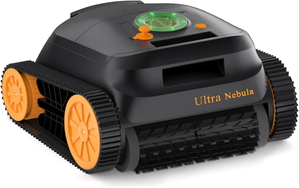 Robot Piscine Sans Fil 2026 avec Moteurs Brushless, Navigation Intelligente, 180 min d'Autonomie