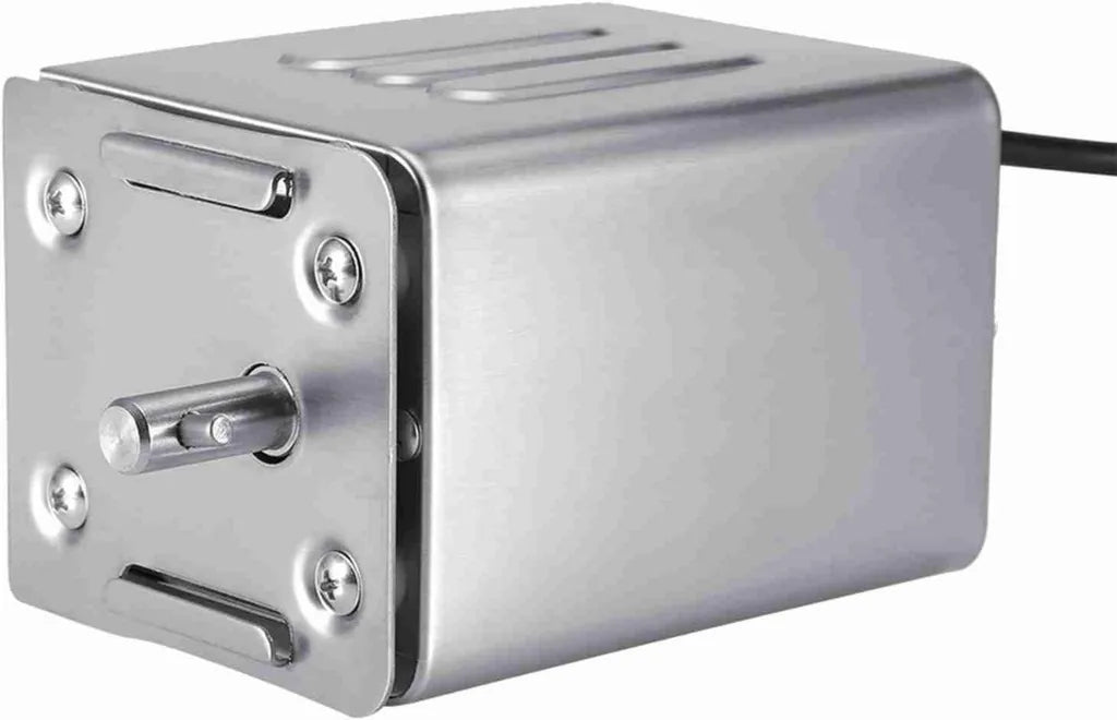 Moteur Électrique pour Rôtissoire Barbecue en Acier Inoxydable, Capacité 30 kg