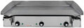 Plancha Électrique Inox 3600W avec Trois Thermostats Réglables - Fabrication Française - Dimensions 83x45x20 cm