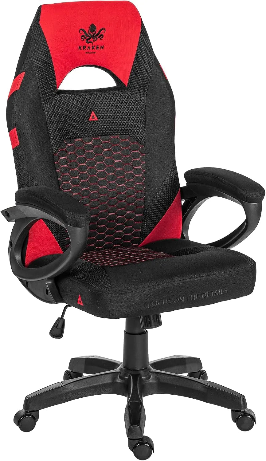 Bureau et table informatique – revêtement en tissu, pour gaming, 130 kg, noir
