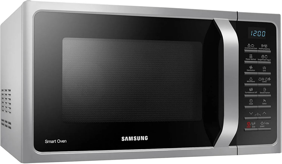 Samsung Micro-ondes, 28 L, 900/1500 W, gril, four micro-ondes, grill 1500 W, 28 L argent