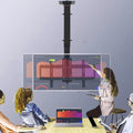 Meuble TV, 75 pouces, écran LCD, Support de Sol pour TV LCD, avec télécommande Interrupteur, Support TV motorisé