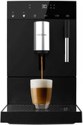 Cecotec 150gr Cafetière électrique, 1 L, 1350 W, grand réservoir, vapeur, 19 Barres, Réservoir de Grains de Café de avec Broyeur et 1, 1 L d'Eau