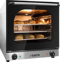 Four électrique, 435 x 315 mm, 60 à 300 °C, minuteur, acier inoxydable, 67 kW, Plage de Température 60-300 °C, Saro - Terni Four à Convection