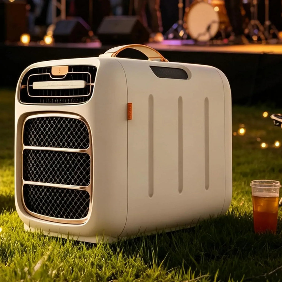 Climatiseur, portable, camping, Refroidisseur Portable sans Fenêtre, AC Déshumidificateur sans Eau pour Caravane, Camping-Car