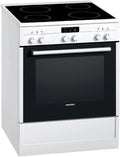 Siemens HC422210 Cuisinière avec four, 240 V, autonome, blanc, 220, Siemens HC422210 cuisinière - fours et cuisinières, Electrique