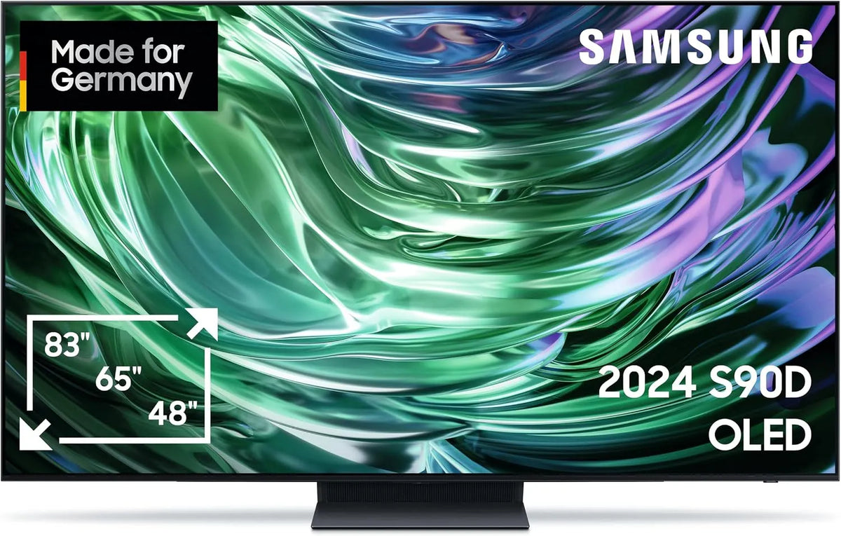 Samsung S90D Gen2 Smart TV, 138 cm, 144 Hz, téléviseur, 4K UHD, OLED, HDR, son Dolby, amélioration AI 4K, processeur NQ AI, OTS Lite, Knox Security