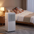 Climatiseur 24H, 48 dB, minuteur, silencieux, Fourni avec Prise UK 3 br, 10000 Btu, Télécommande avec Déshumidificateur et Kit Fenêtre