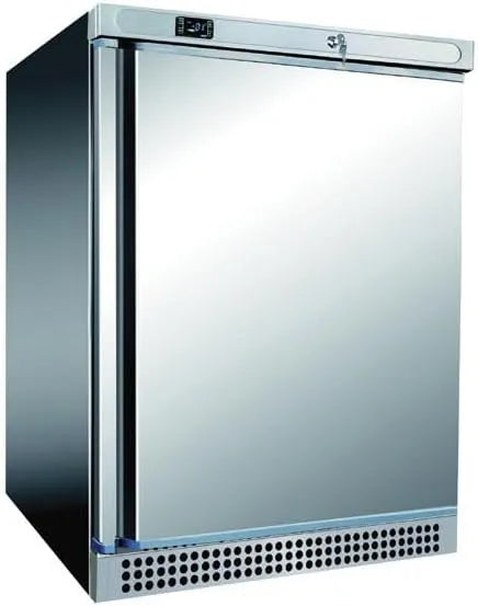 Produit 1 porte pleine, Nosem Armoire Réfrigérée Positive Inox, 130 L