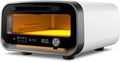 Four électrique à pizza, 30 cm, blanc, Cuisson en 90 Secondes, Jusqu'à 450°C, Pizza Intelligence, Four à Pizza d'Intérieur Multifonction