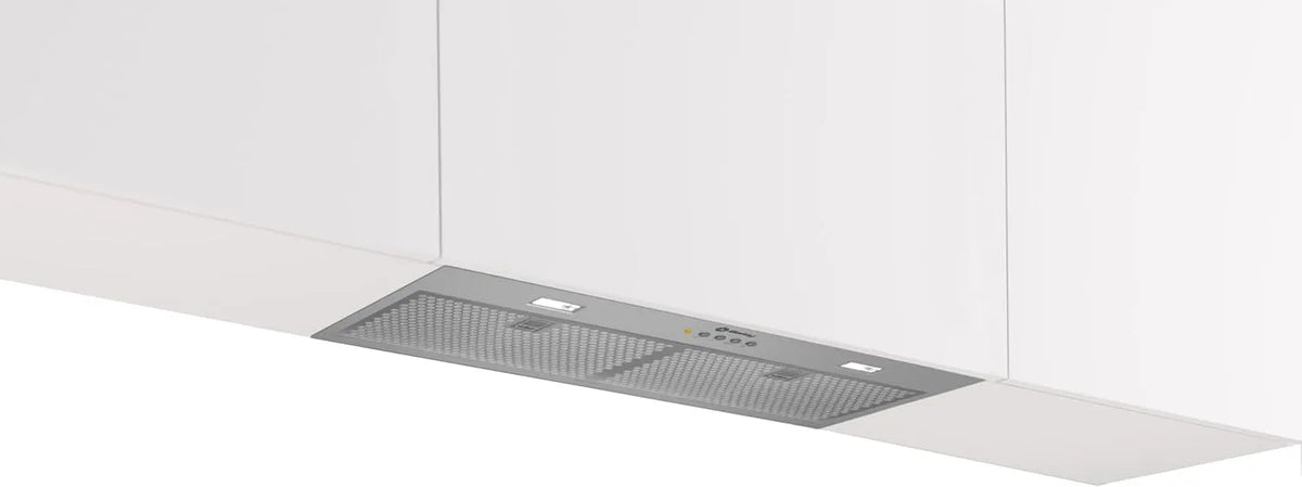 éclairage LED, Module d'intégration, 3 vitesses + fonction intensive, filtres en acier lavables, Balay 3BF377Ex, acier inoxydable