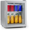 Klarstein Réfrigérateur, 23 L, 12 à 18 °C, silencieux, camping, Mini Bar, 23L, KLARSTEIN Brooklyn Mini Frigo de Chambre, Refrigerateur Aliments