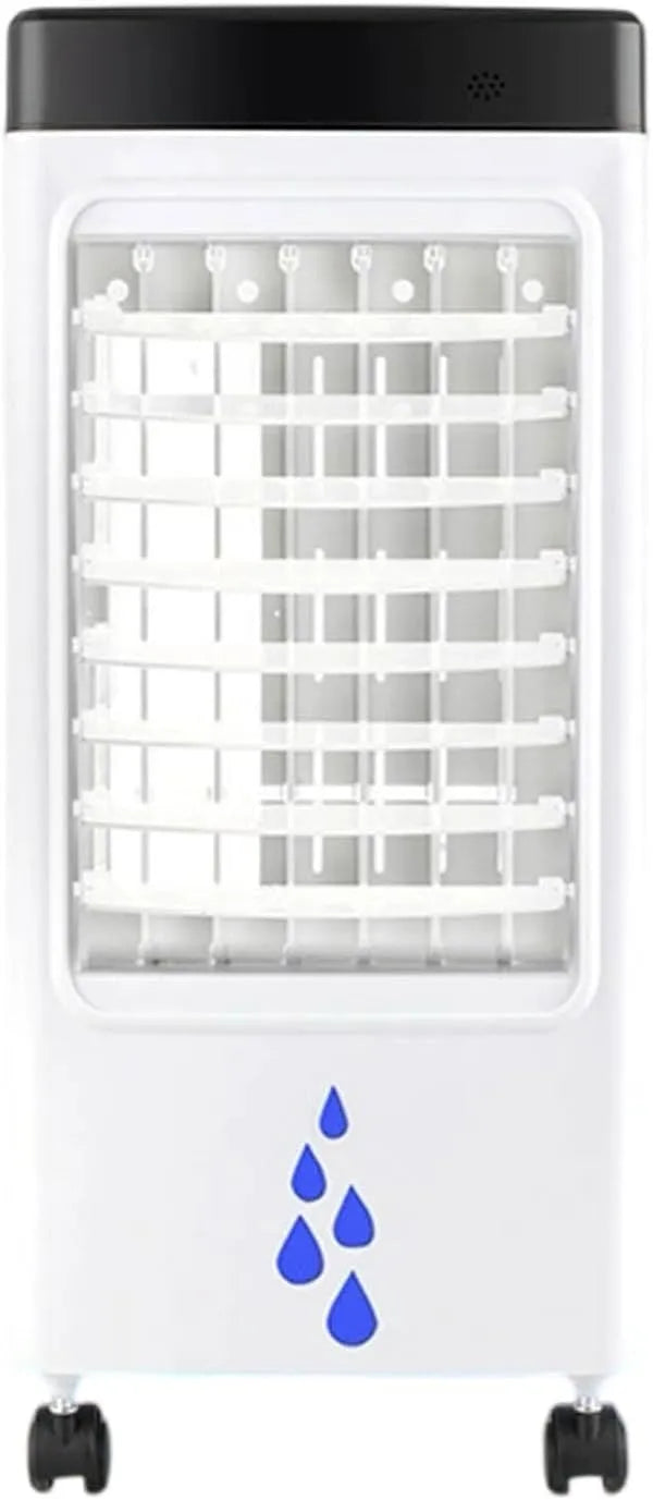 Climatiseur, 6 L, portable, 3 vitesses, grand réservoir, silencieux, pour chambre à coucher, bureau à domicile