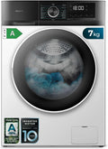 Cecotec Bolero DressCode 7150 Lave-linge, 12 programmes, 7 kg, classe énergétique A, verrouillage, Inverter, Steam Max, 1400 tr, min, Drum Clean