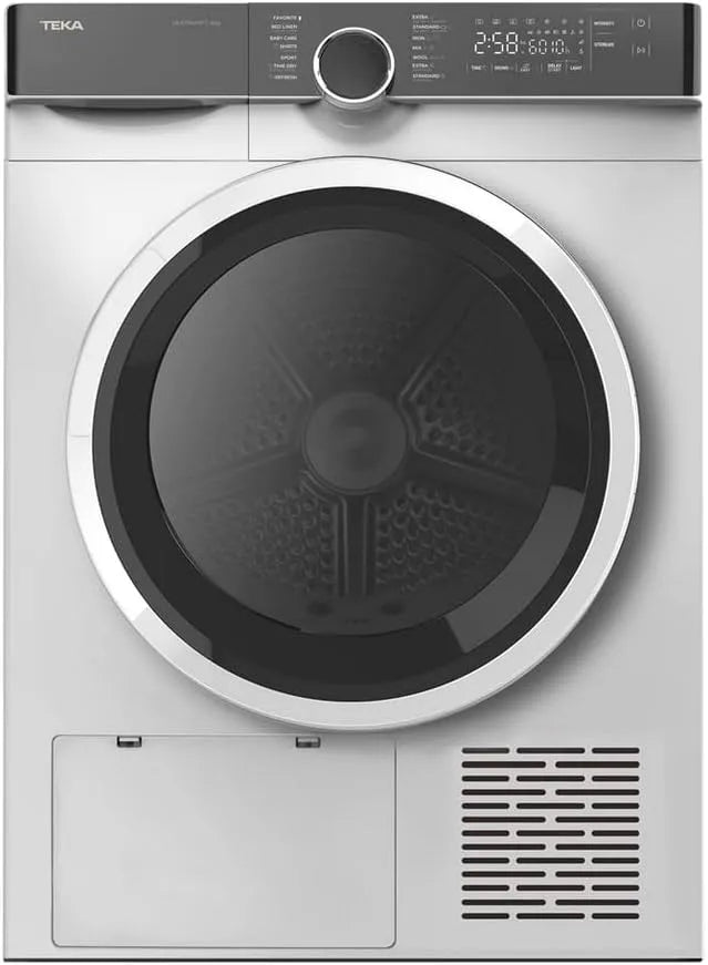 Sèche-linge, 14 programmes, 8 kg, TEKA Sèche-linge pompe à chaleur 8 kg 14 programmes SHK 70840 WH