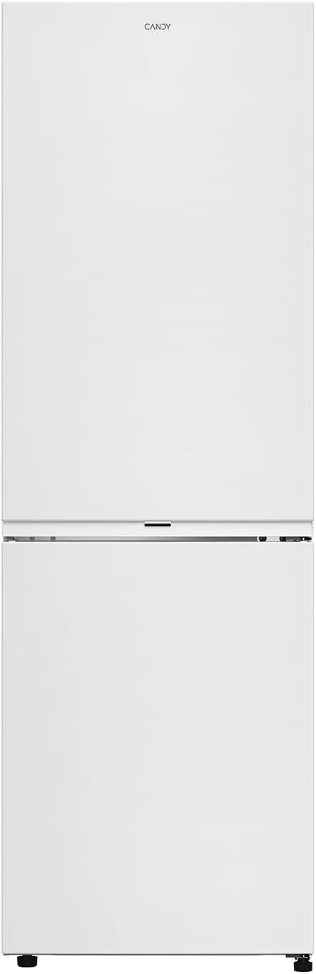 Candy CNCQ2T618EW Réfrigérateur combiné, 235 L, 185 x 59, 5 x 66, 7 cm, classe énergétique E, No Frost, frigo avec congélateur, blanc, + 120L