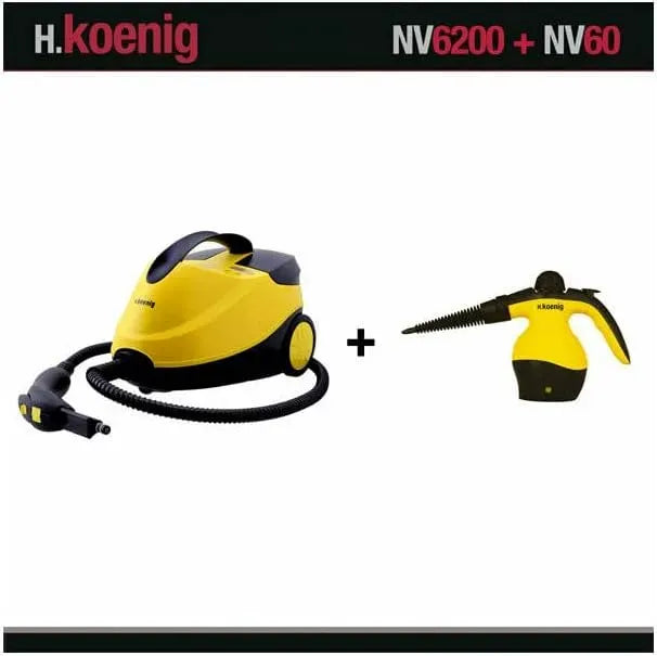 Nettoyeur vapeur, 2000 W, H.KOENIG NV6200+NV60