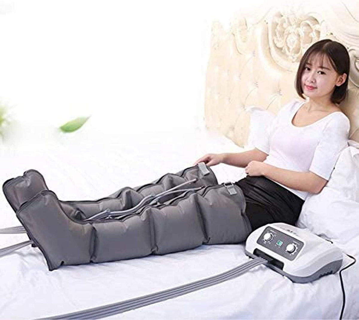 Bottes de pressothérapie: massage par compression d'air, usage professionnel
