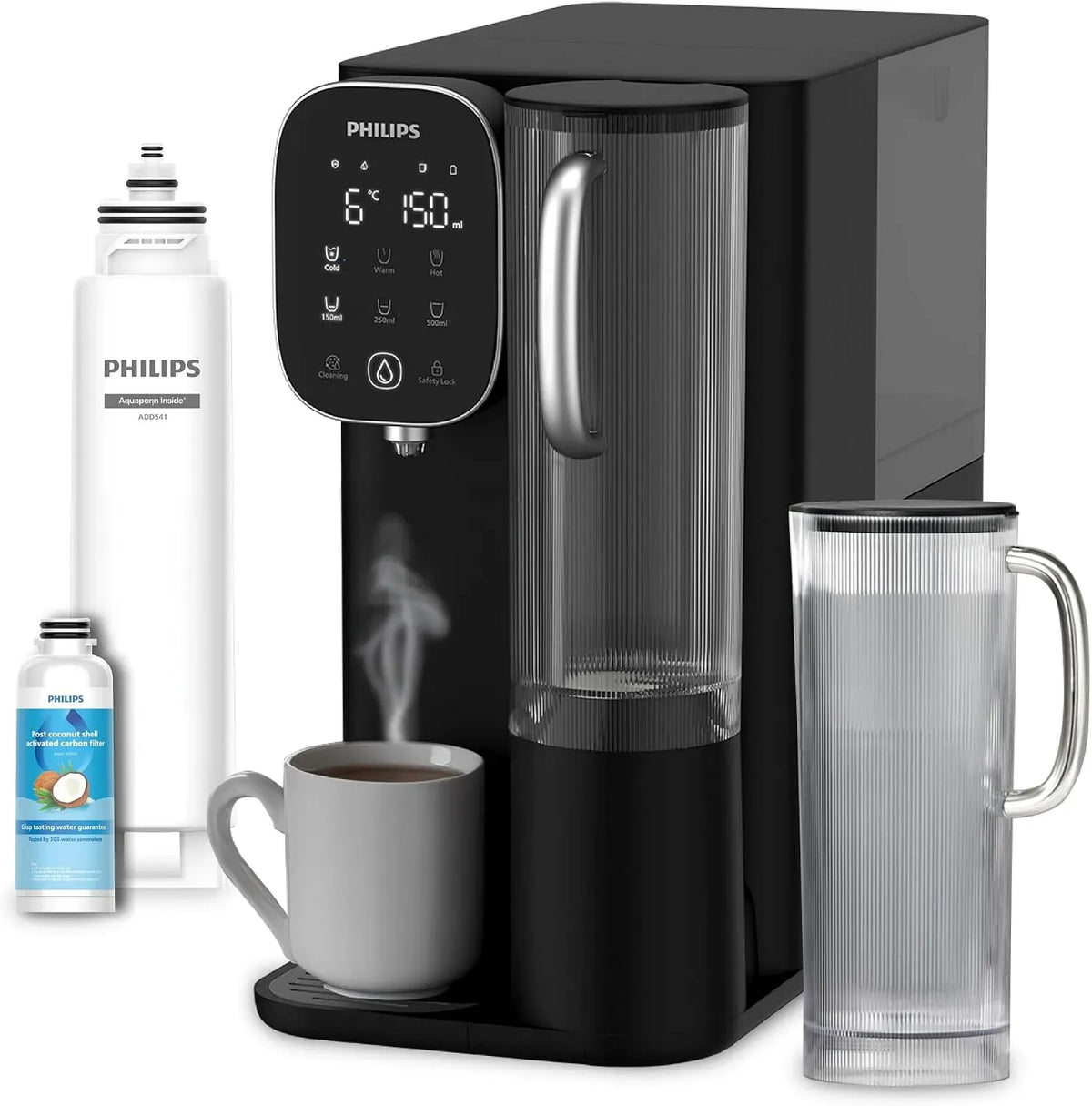 Philips RO 6 6-en-1 Distributeur, 2000 L, dalle IPS