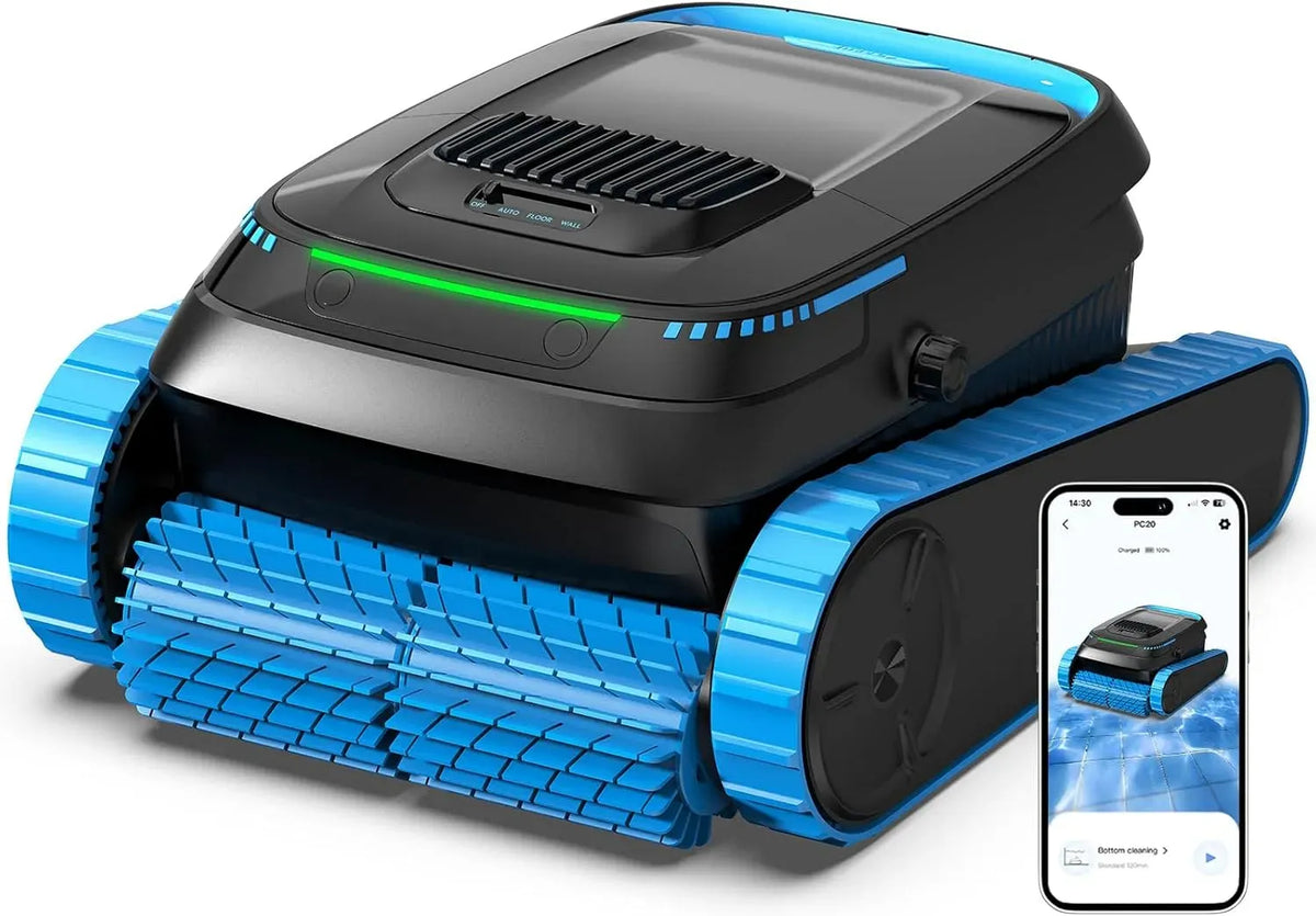 Aspirateur PC20, 2026 Mise à Niveau, pour piscines jusqu'à 170㎡