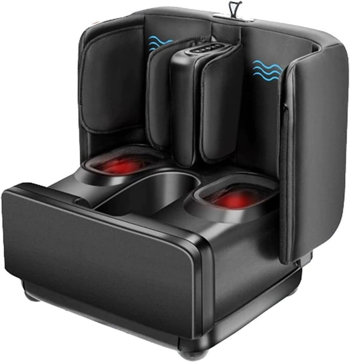 Appareil de massage – massage Shiatsu, fonction chauffante, pour pieds et jambes, sur pied